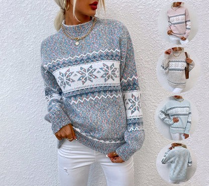 Winter Snowflake Sweater